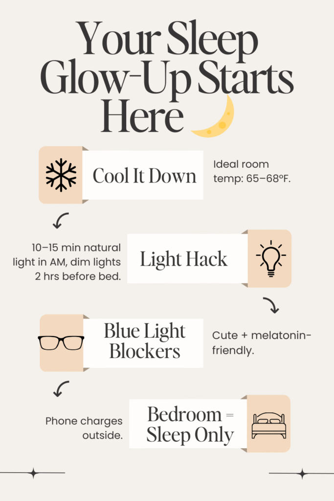 Biohacking Starter Kit: Your Guide to Sleep Optimization 2 your sleep glow-up starts here