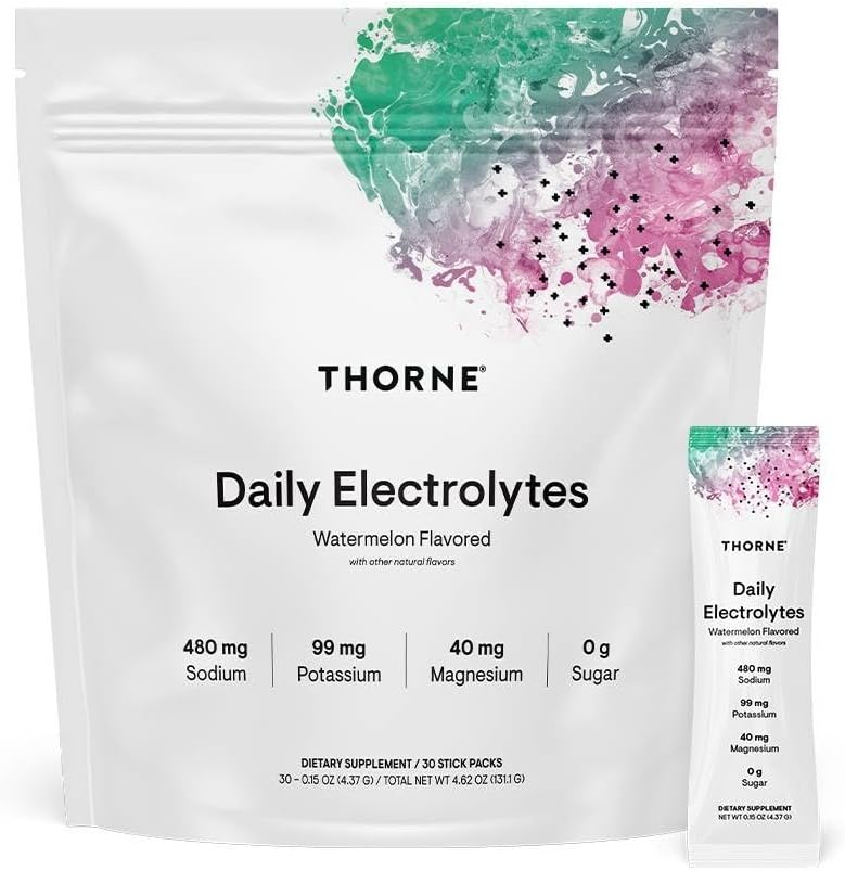 package of electrolytes from thorne brand
